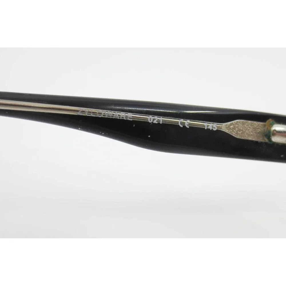 Randy Jackson Signature 1665 Black Rectangular Eyeglass Frames 57-18-145 021